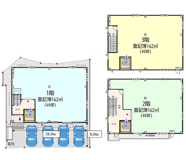 売りビル 15,000万円